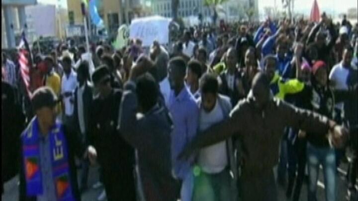 African asylum seekers continue Tel Aviv protests